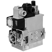 Газовый мультиблок MB-D(LE) 405-412 B01: GasMultiBloc®, модуль регулирования и безопасности, одноступенчатый режим эксплуатации