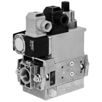 Газовый мультиблок MB-D(LE) 405-412 B01: GasMultiBloc®, модуль регулирования и безопасности, одноступенчатый режим эксплуатации